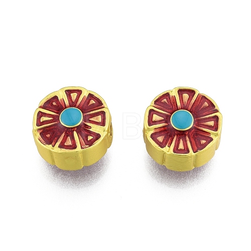 Alloy Enamel Beads FIND-G035-78MG-1