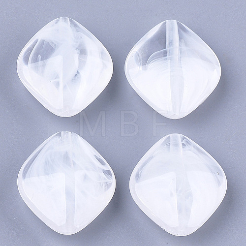 Acrylic Beads OACR-T006-032-1