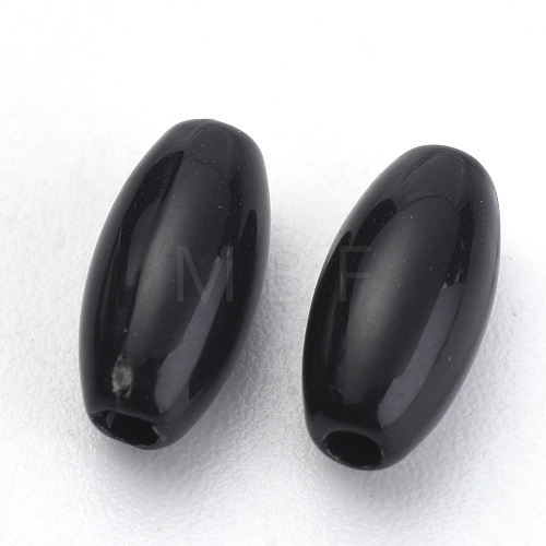 Opaque Acrylic Beads X-SACR-S300-18A-02-1