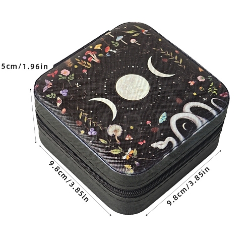 PU Leather Jewelry Box PW-WG28F51-01-1