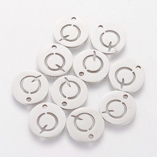 Non-Tarnish 201 Stainless Steel Charms STAS-Q201-T051-Q-1