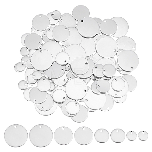 220Pcs 4 Style 304 Stainless Steel Charms STAS-DC0012-50-1