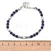 Adjustable 304 Stainless Steel Gemstone Beaded Bracelets FS-WG23DE2-14-2