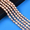 Natural Cultured Freshwater Pearl Beads Strands PEAR-N012-06B-6