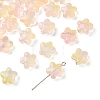 30Pcs Baking Paint Glass Beads GLAA-FS0001-99H-1