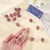 20Pcs Handmade Polymer Clay Rhinestone Beads FIND-SC0023-12-3