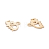 201 Stainless Steel Charms STAS-B001-40G-2