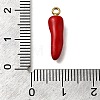 304 Stainless Steel Enamel Pendants STAS-Z163-22G-01-3