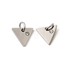 316 Surgical Stainless Steel Pendants STAS-J038-07P-1