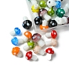 10 Colors Mushroom Handmade Lampwork Beads LAMP-FS0001-15-3