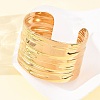 304 Stainless Steel Cuff Bangles BJEW-P382-01C-G-3