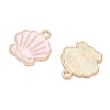Alloy Enamel Pendants AL-CBAE435-16G-02-2