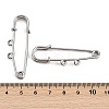 304 Stainless Steel Safety Pins Brooch Findings STAS-K252-05A-P-3