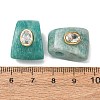 Natural Amazonite European Beads GG-CBA9389-02I-2