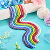11Strands 11 Colors Electroplate Opaque Glass Beads Strands GLAA-TA0004-34-6