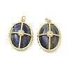 Natural Lapis Lazuli Pendants GG-CBAB1AA-01B-G02-1