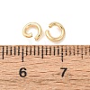 Brass Open Jump Rings KK-G604-08G-01-4