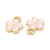 Alloy Enamel Charms ENAM-C005-34G-03-3