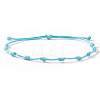 Adjustable Polyester Cord Braided Bracelets for Friendship Couple UP1845-6-1