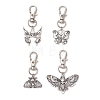 4Pcs Alloy Pendant Decorations HJEW-JM02907-S-1