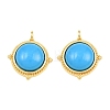 Dyed Synthetic Turquoise Pendants GG-CBA110A-03G-1