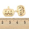 Halloween Themed Brass Pendants KK-L211-012G-01-3