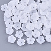 Opaque Resin Bead Caps LS-RESI-T040-031B-1