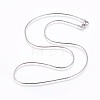 304 Stainless Steel Coreana Chain Necklaces NJEW-L160-007P-2