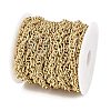 304 Stainless Steel Textured Rope Chains CHS-C022-04G-2