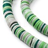 Handmade Polymer Clay Beads Strands CLAY-R089-8mm-T011-6
