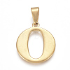304 Stainless Steel Pendants STAS-F106-95G-O-1
