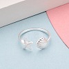 925 Sterling Silver Open Cuff Rings for Women STER-N016-139S-3
