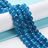 Dyed Natural Malaysia Jade Beads Strands G-G021-02A-10-1