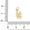 Brass Pendants KK-G522-22G-3