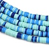 Handmade Polymer Clay Beads Strands PY-CBA18ED-02F-2