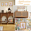 3Pcs 3 Styles Retro Resin Photo Frame Stand DJEW-WR0001-23-5