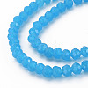 Glass Beads Strands EGLA-A044-J2mm-D09-3