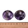 Natural Amethyst Thumb Worry Stone G-Q602-12B-3