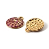 304 Stainless Steel Enamel Pendants STAS-I371-13G-01-2