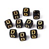 Opaque Acrylic Beads SACR-T035-20D-1