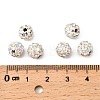 Pave Disco Ball Beads X-RB-A170-8mm-10-3