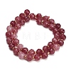 Dyed Imitation Jade Glass Beads Strands GL-Z001-02B-07-3