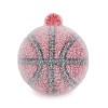 Sports Theme Flocking Silicone Pendants SIL-C012-02A-01-1