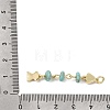 Ocean Synthetic Turquoise Chip Pendants GG-CBA3401-02G-02-3