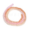 Transparent Painted Glass Beads Strands DGLA-A034-T2mm-A20-5