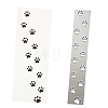 Dog Footprint Carbon Steel Cutting Dies Stencils DIY-H106-16-1