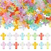 250Pcs Transparent Acrylic Beads TACR-CJ0001-54-1