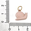 Printed 304 Stainless Steel Charms SA-CBA59B8-02G-G-3