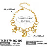 316L Surgical Stainless Steel Charm Bracelets for Women WGEC730-04-1