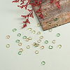 600pcs 6 Colors Aluminum Jump Rings ALUM-CJ0001-14-4